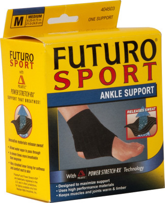

Futuro Polartec Power Stretch-RX Ankle Support, Black