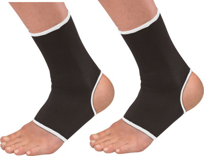 

Golddust Sport Stretch Band Ankle Support, Black;white
