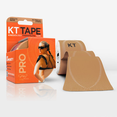 

KT TAPE Pro Pre-Cut 20 Strip Synthetic Stealth Beige Back & Abdomen Support
