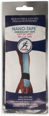 

Nano-Tape Pre-Cut Kinesiology - Wrist Wrist Support (, Blue, Black