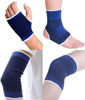 

H D Enterprise JP5 Palm, Elbow & Ankle Support, Blue