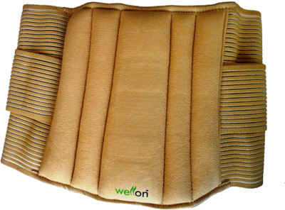 

Wellon Breathable Lumbo Sacral Belt Double Strap Lumbar Support (L, Beige)