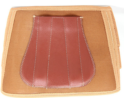 

Mvon Bike Lumbo Sacral Belt Double Strep Back Support (S, Brown)