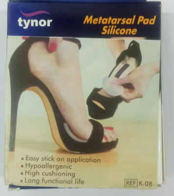 

Tynor Metatarsal Silicon Pad Foot Support, White