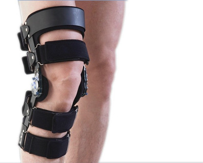 Dr.Med K017111 Left Brace Knee, Calf & Thigh Support, Black