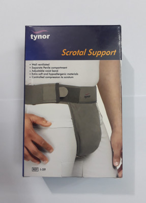 

Tynor SCROTAL SUPPORT Abdomen Support, Grey