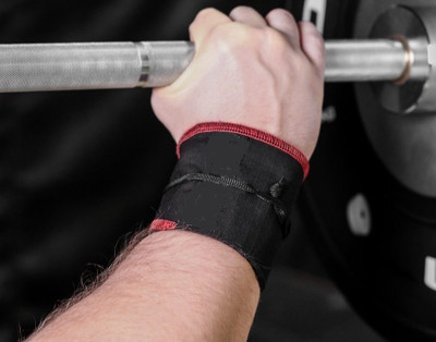

The SweatShop Strength Wraps (with Carry case) Wrist Support (, Green, Red, Black