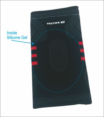 

Vector X Kneepad with Gel Knee Support (M, Black, Red)