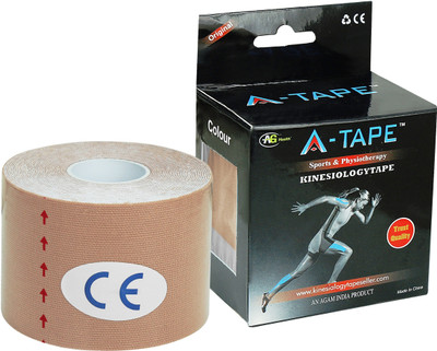 

A-TAPE Kinesiology Knee, Calf & Thigh Support, Beige