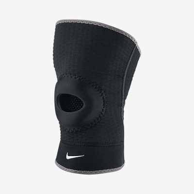 

Nike Open-Patella Sleeve Knee Support, Black;dark charcoal