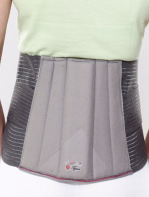 

Tynor Lumbo Sacral Belt Lumbar Support (S, Grey)