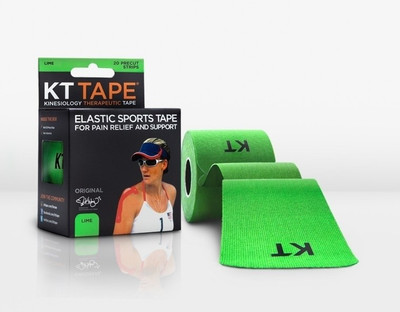 

KT TAPE Original Pre-Cut 20 Strip Cotton Lime Foot Support, Green