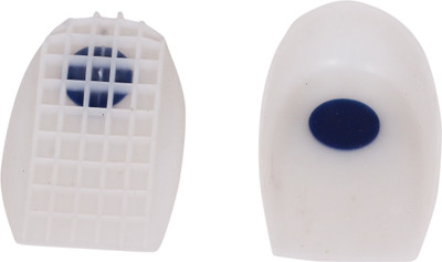 

BONE RAP Silicone Heel Pad Universal Cushion Cup Heel Support, White