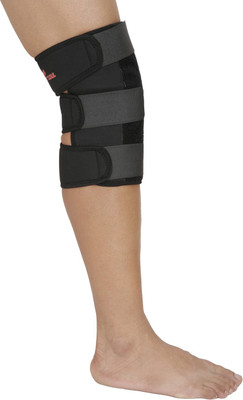 

SportSoul Premium Adjustable Knee Support, Black