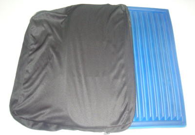 

Kgcpl Plain Gel Seat Cushion Back Support, Blue