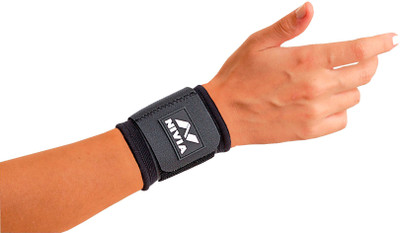 Nivia Performaxx Wrist Support (Free Size, Black) available at flipkart for Rs.189