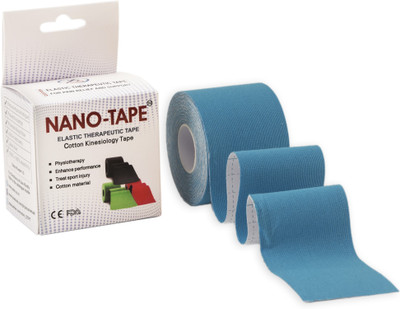 

Nano-Tape Cotton Kinesiology Knee, Calf & Thigh Support (, Blue
