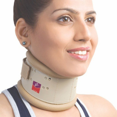 

Flamingo Cervical Hard Collar With Height Adjustable Neck Support, Beige