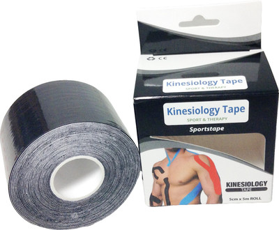 

Propitup Kinesiology Tape Knee, Calf & Thigh Support, Black