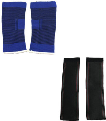 

Atyourdoor ElbBlWS02 Elbow Support (, Blue, Black