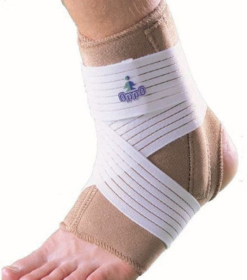 

OPPO 1008 Neoprene with Double Stays Ankle Support, Brown