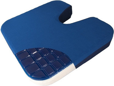 

Lenvitz Coccydynia Cushion With Gel Top Back Support, Blue