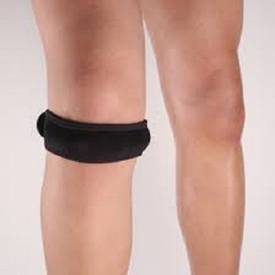 

Jern Shock Absorption Patella Kneelet Protector for Outdoor Sports Knee Support, Black