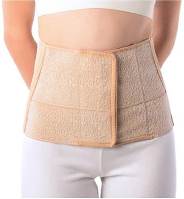 Vissco Abdominal Belt width 8" Inch(Waist - 110 cms) Abdomen Support, Beige