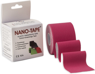 

Nano-Tape Cotton Kinesiology Knee, Calf & Thigh Support, Pink