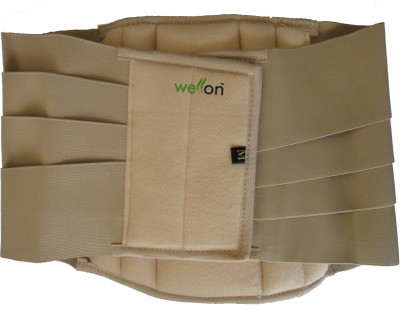 

Wellon Lumbo Sacral Belt Single Strap Lumbar Support (M, Beige)