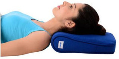 

Vissco Cervical Pillow - Delux Neck Support, Blue