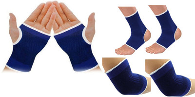 

Golddust Sport Stretch Band Palm, Elbow & Ankle Support, Multicolor