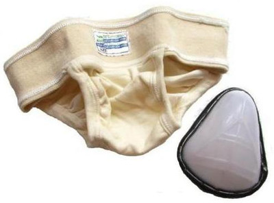

HE Retail Cricket Sport & Gym Abdomen Support, Beige