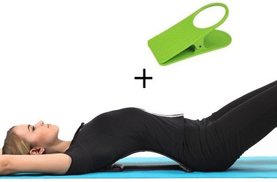 

IBS Back Magic Muscle Stretcher Lumbar Pain Relief Back Support (, Black