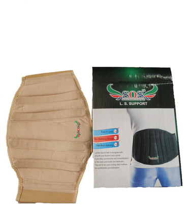 SOS LS01 Back & Abdomen Support, Beige