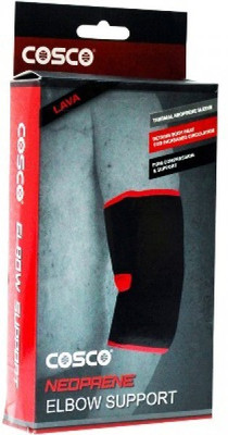 

Cosco neoprene Elbow Support (L, Black)