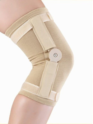 

Flamingo Hinged Cap Knee Support (XXL, Beige)