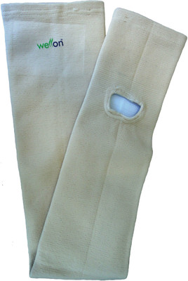 

Wellon Compression Stockings (Mid Thigh) Knee Support (XL, Beige)