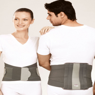

Tynor Orthopedic Contoured L S Belt Back Support (XXL, Grey)