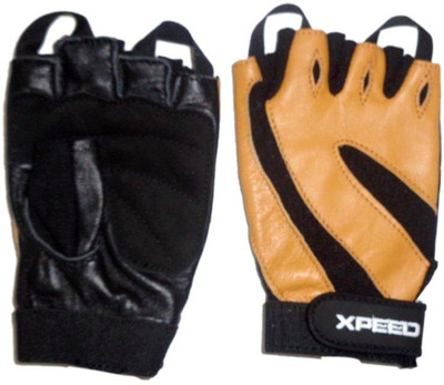 

Xpeed Weight Lifting Glove Palm Support, Black