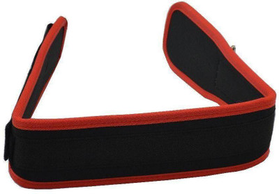 

M P Leather Store gym belt Back & Abdomen Support, Red;black