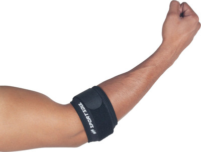 

SportSoul Tennis Elbow Support(Black