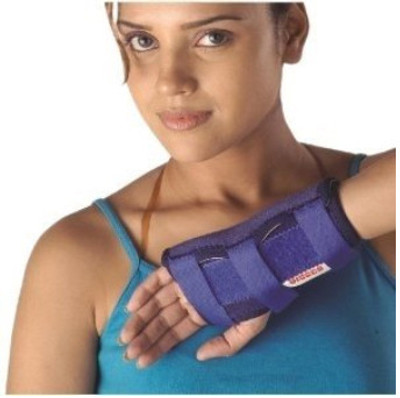 

Vissco Neoprene Cock-Up Splint Universal Wrist Support, Blue