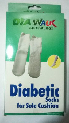 Renewa sole cushion socks Foot Support, White