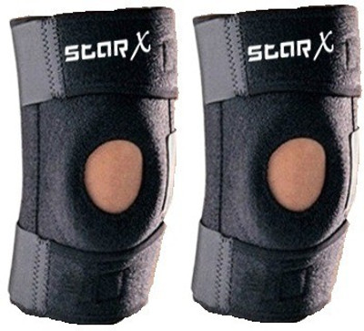 

Star X Pro Cap With Extra Softness Knee Support, Black