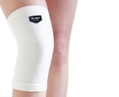 

Dr.Med Embossed Type Sleeve Knee Support, White