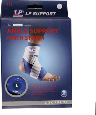 

LP With Strap Ankle Support, Blue