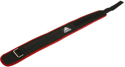 

ADIDAS Nylon Lumbar Belt Back Support, Black;red