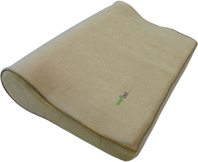 

Wellon Cervical Pillow Regular Neck Support (, Beige
