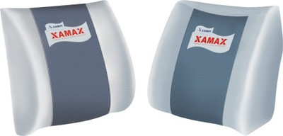 

XAMAX REGULAR MEDIUM & S N B Back Support (Free Size, Grey)